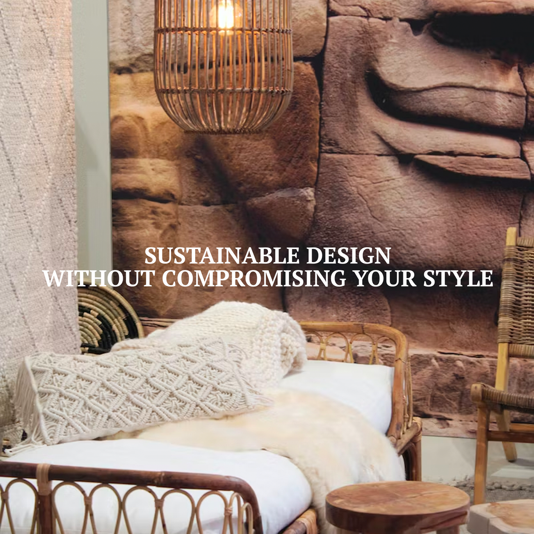 Let's get cozy with sustainable interior design without compromising your style