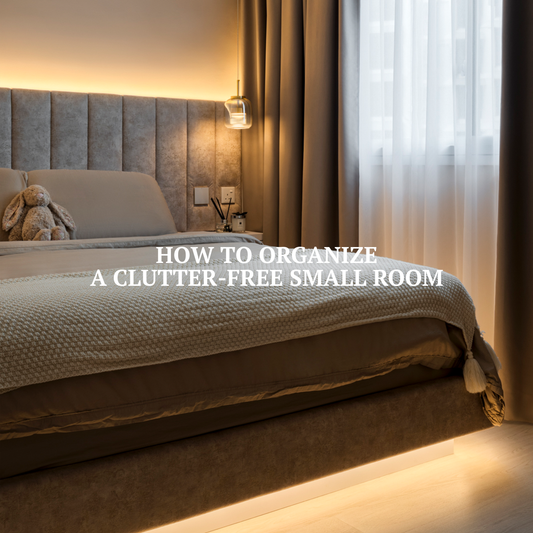 How to Organize a Clutter-Free Small Room