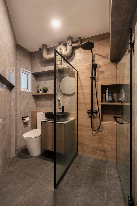 scandinavian interior design for toilet